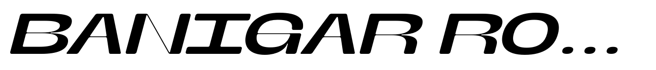Banigar Round Expanded Italic